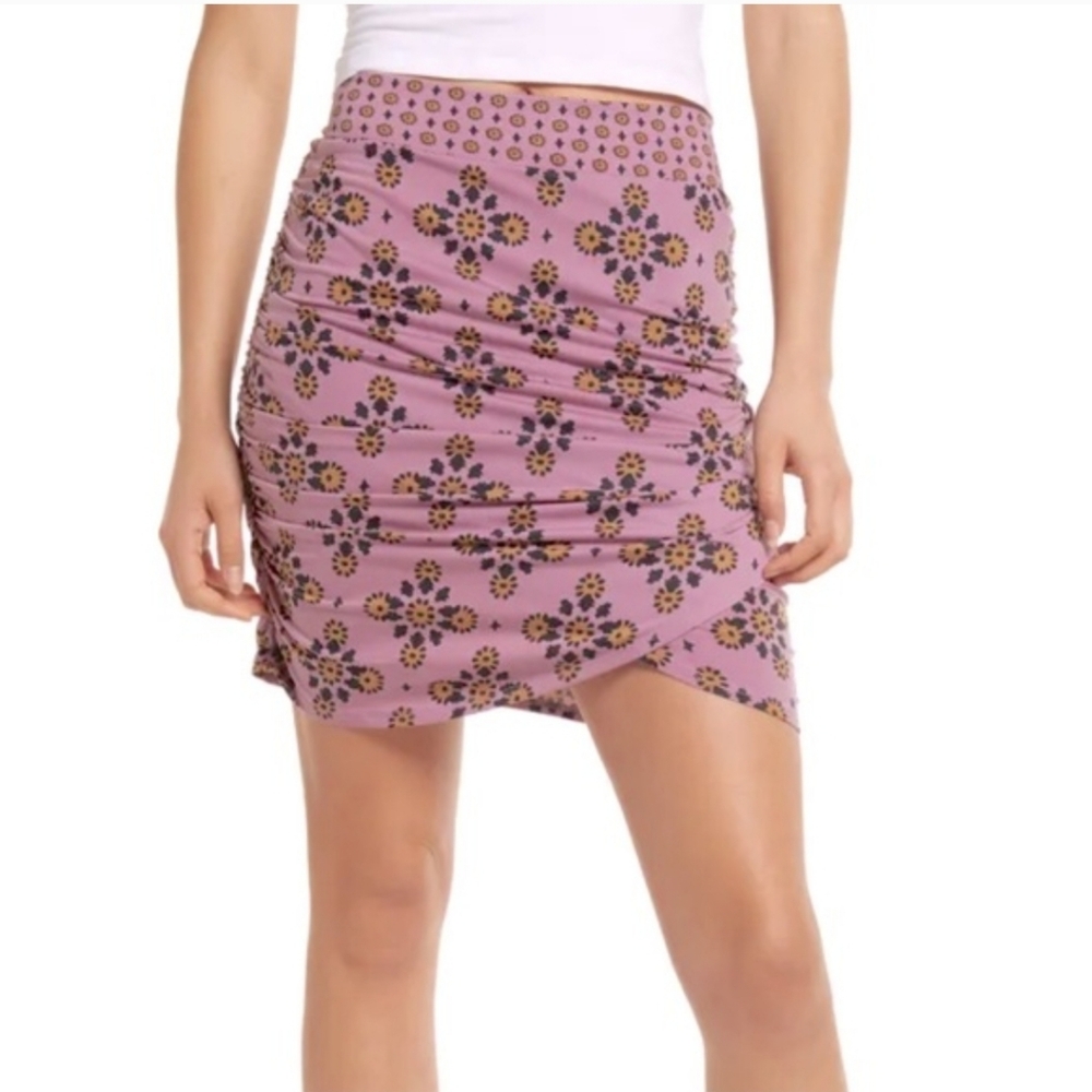 Free People Purple Skirt